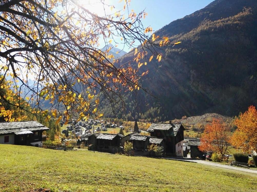 Haus Valaisia - Randa Bei Zermatt Apartamento Exterior foto